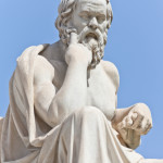 The ancient Greek philosopher Socrates