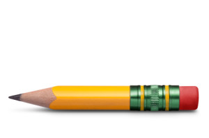 short pencil