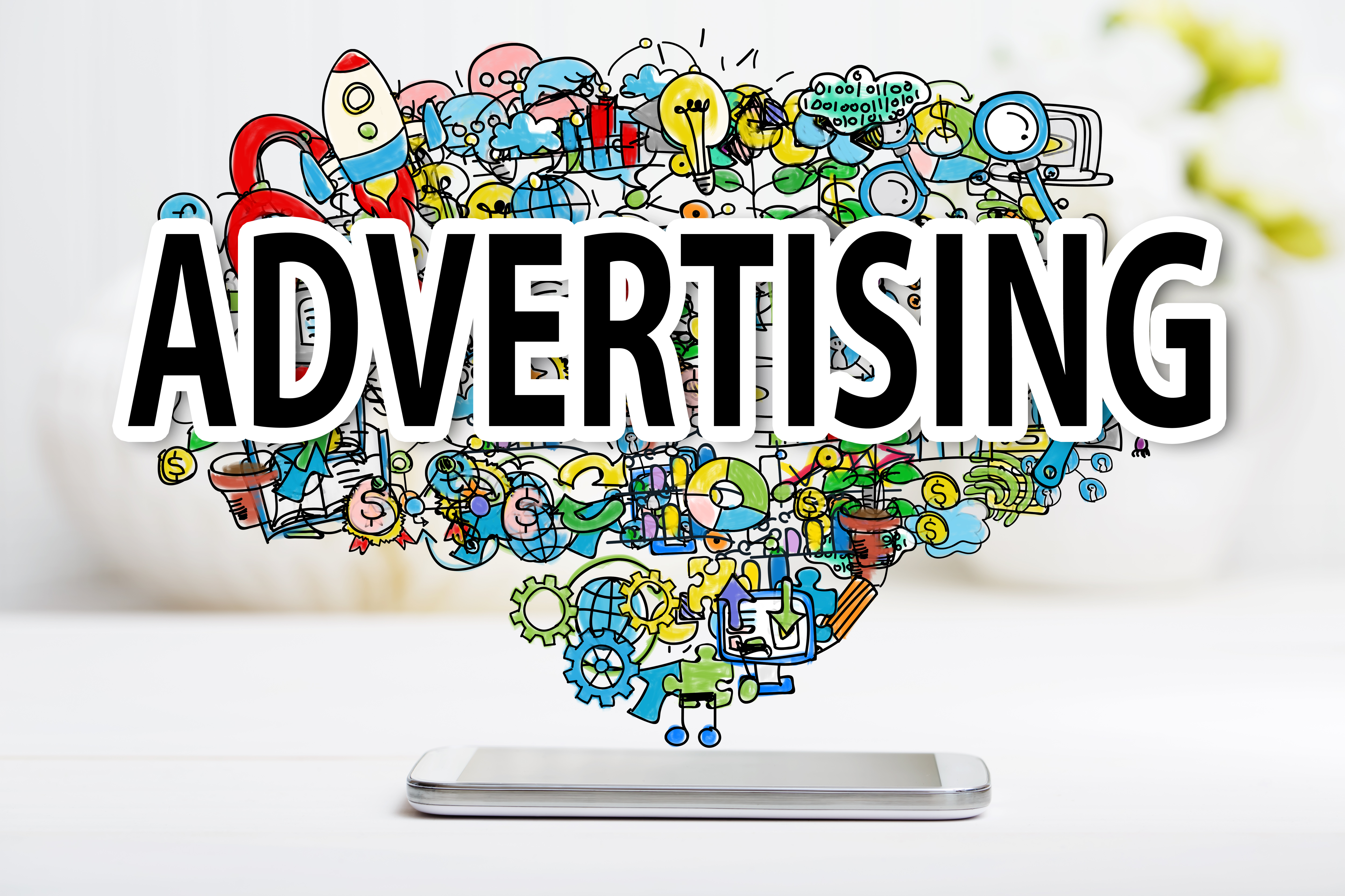 Advertising media is. Advertising надпись. Рекламные картинки. Реклама изображение. Реклама иллюстрация.