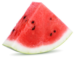 Slices of watermelon