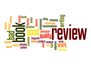 Book review word cloud