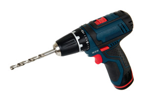 Cordless power tools, isolated on a white background